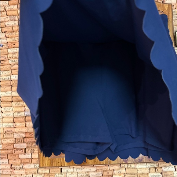 J. Crew Active navy skort with scalloped hem size XL - Picture 4 of 7